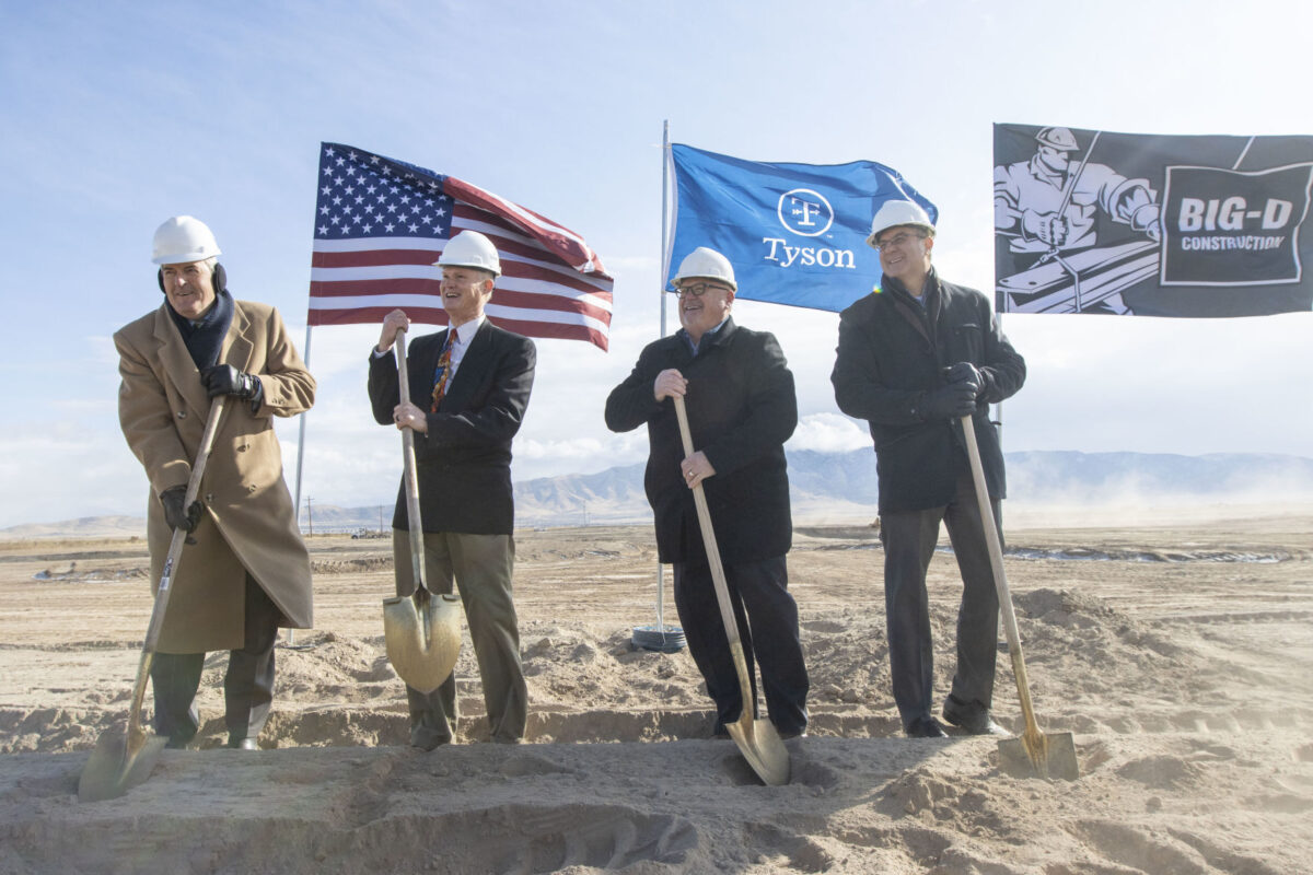 Tyson Foods breaks ground in Eagle Mountain News, Sports, Jobs